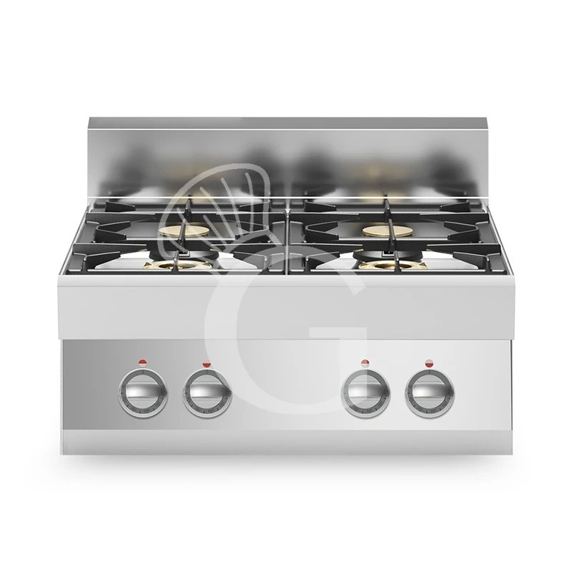 Piano Cottura A Gas 4 Fuochi Con Bruciatore Pilota Profondità 700 Mm 3 Piano Cottura A Gas 4 Fuochi Con Bruciatore Pilota Profondità 700 Mm