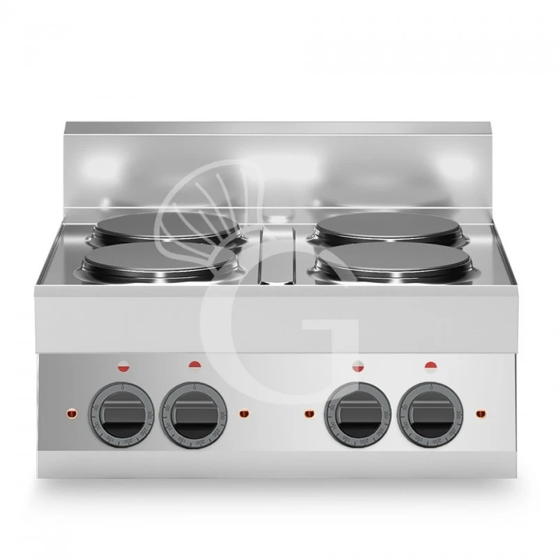 Piano Cottura Elettrico 4 Piastre Profondità 650 Mm 3 Piano Cottura Elettrico 4 Piastre Profondità 650 Mm