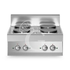 Piano Cottura Elettrico 4 Piastre Profondità 700 Mm