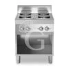 Cucina Professionale Elettrica 4 Piastre Su Armadio Aperto Profondità 700 Mm 2 Cucina Professionale Elettrica 4 Piastre Su Armadio Aperto Profondità 700 Mm -Vendite GATRODOMUS piano di cottura elettrico 4 piastre armadio aperto 3