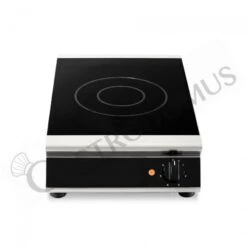 Piano Di Cottura Professionale In Vetroceramica 1 Zona Di Cottura L 360 Mm X P 510 Mm X H 120 Mm