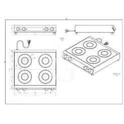 Piano Di Cottura Professionale In Vetroceramica 4 Zone Di Cottura L 710 Mm X P 670 Mm X H 120 Mm 11 Piano Di Cottura Professionale In Vetroceramica 4 Zone Di Cottura L 710 Mm X P 670 Mm X H 120 Mm -Vendite GATRODOMUS piano di cottura professionale in vetroceramica 4 zone di cottura l 710 mm x p 670 mm x h 120 mm 4