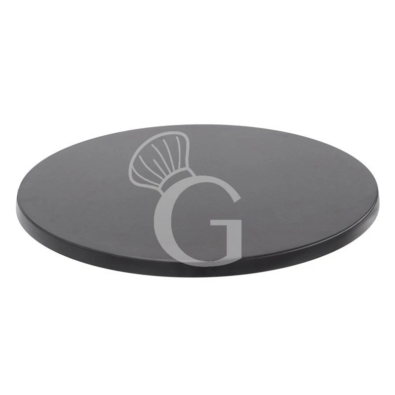 Piano Nero Rotondo Per Esterno - Diametro 600 Mm 3 Piano Nero Rotondo Per Esterno - Diametro 600 Mm