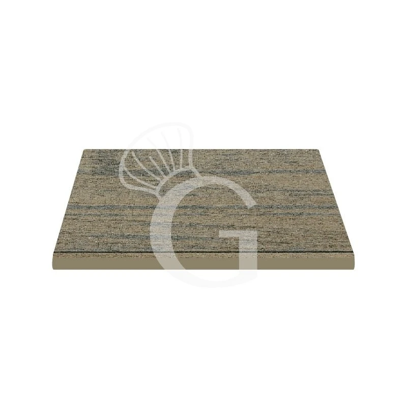 Piano Quadrato In Stratificato HPL Blu Wood, 600x600 Mm, Spessore 10 Mm 3 Piano Quadrato In Stratificato HPL Blu Wood, 600x600 Mm, Spessore 10 Mm