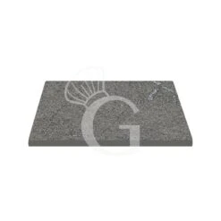 Piano Quadrato In Stratificato HPL Graphito, 700x700 Mm, Spessore 10 Mm