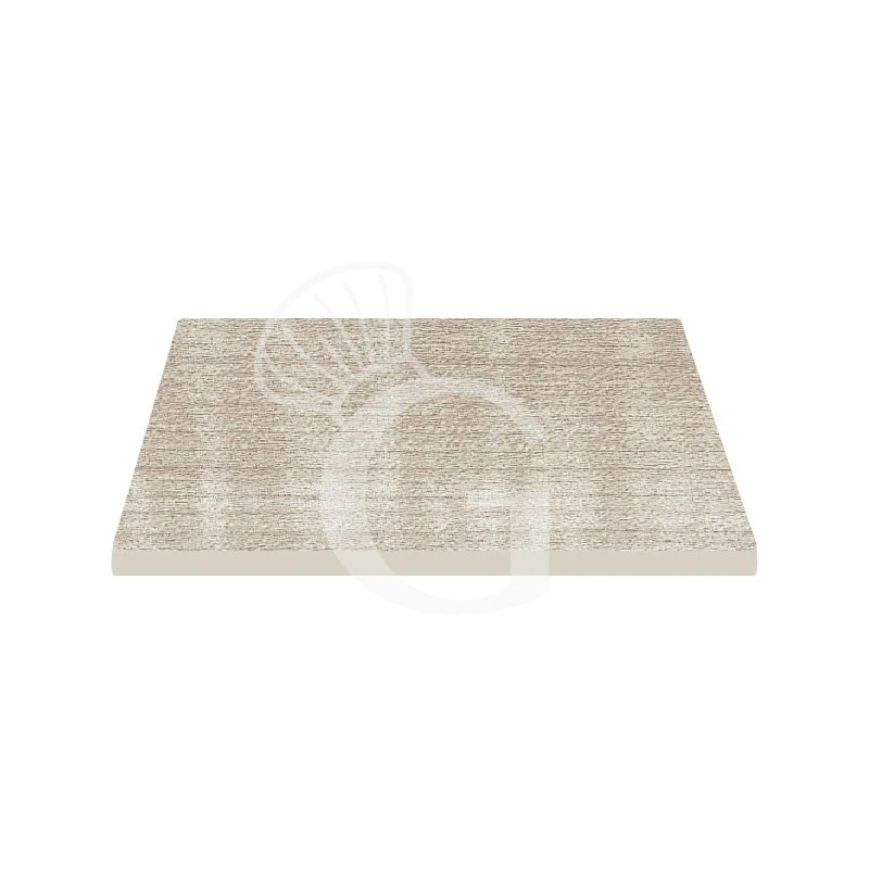Piano Quadrato In Stratificato HPL Sleek Light Grey, 600x600 Mm, Spessore 10 Mm 3 Piano Quadrato In Stratificato HPL Sleek Light Grey, 600x600 Mm, Spessore 10 Mm