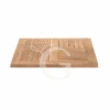 Piano Quadrato In Teak Per Esterno, Dimensioni 800 Mm X 800 Mm