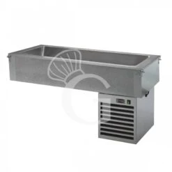 Piano Refrigerato Statico Da Incasso - Altezza Vasca 110 Mm - Dimensioni L 1785 X P 640 X H 590 Mm
