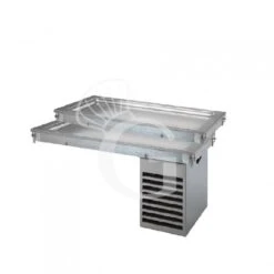 Piano Refrigerato Statico In Inox Su 2 Livelli - Dimensioni L 2110 X P 640 X H 570 Mm