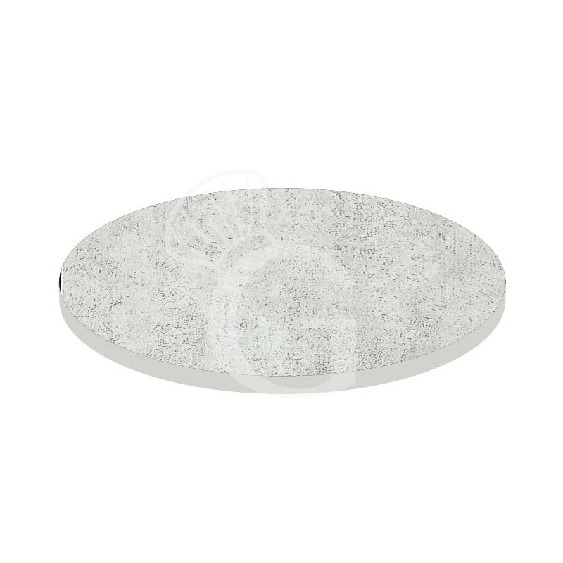 Piano Rotondo In Stratificato HPL Brooklyn Light, Ø 800 Mm, Spessore 10 Mm 3 Piano Rotondo In Stratificato HPL Brooklyn Light, Ø 800 Mm, Spessore 10 Mm