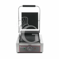 Piastra Per Panini Singola Liscia In Ghisa - L 310 Mm X P 380 Mm X H 210/520 Mm