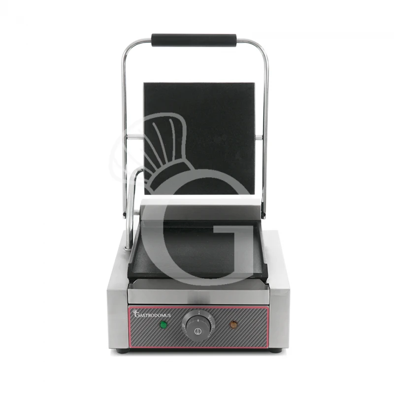 Piastra Per Panini Singola Liscia In Ghisa - L 310 Mm X P 380 Mm X H 210/520 Mm 3 Piastra Per Panini Singola Liscia In Ghisa - L 310 Mm X P 380 Mm X H 210/520 Mm