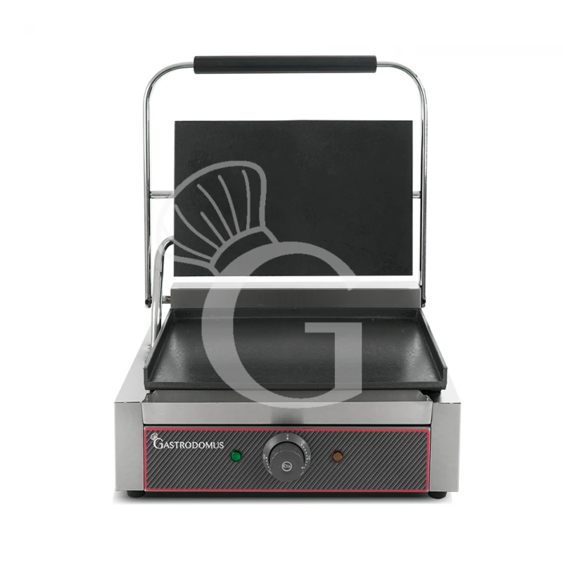 Piastra Per Panini Singola Liscia In Ghisa - L 410 Mm X P 380 Mm X H 210/520 Mm 3 Piastra Per Panini Singola Liscia In Ghisa - L 410 Mm X P 380 Mm X H 210/520 Mm