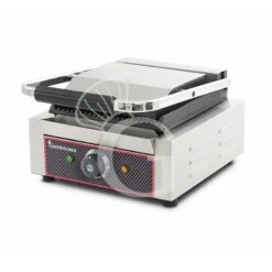 Piastra Per Panini Singola Rigata In Ghisa - L 310 Mm X P 380 Mm X H 210/520 Mm -Vendite GATRODOMUS piastra per panini singola rigata in ghisa l 310 mm x p 380 mm x h 210520 mm 1