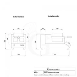 Piastra Per Panino Salato O Gelato, Teflonata Tonda, Girevole – Potenza1100w -Vendite GATRODOMUS piastra per panino salato o gelato teflonata tonda girevole potenza1100w 5