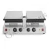 Piastra Waffle 2 Kw + 2 Kw Doppia L 600 Mm X P 450 Mm X H 250 Mm -Vendite GATRODOMUS piastra per waffle doppia con potenza 2 2 kw