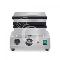 Piastra Per Waffle Singola Con Potenza 2 Kw - L 300 X P 395 X H 265/500 Mm