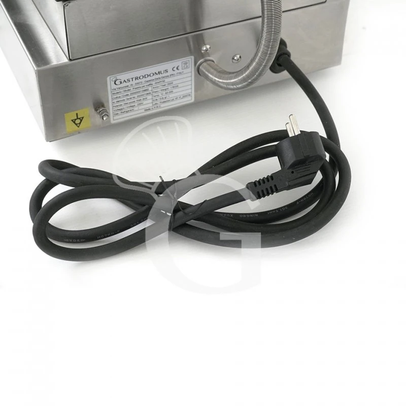 Piastra Per Waffle Singola Con Potenza 2 Kw - L 300 X P 395 X H 265/500 Mm 7 Piastra Per Waffle Singola Con Potenza 2 Kw - L 300 X P 395 X H 265/500 Mm - immagine 5