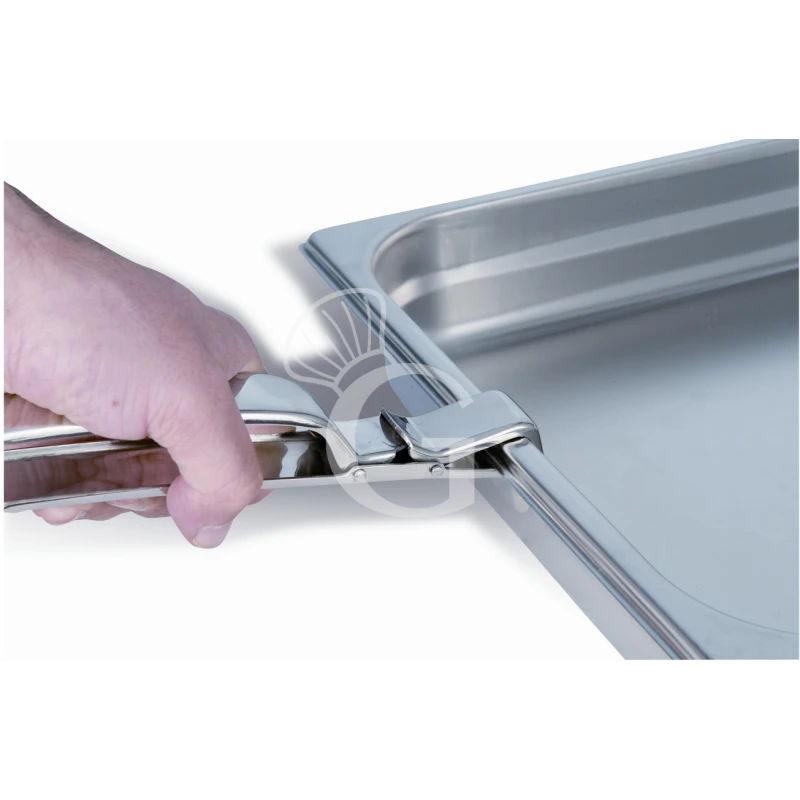Pinza Per Teglie Acciaio Inox L 190 Mm 4 Pinza Per Teglie Acciaio Inox L 190 Mm - immagine 2