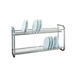 Porta Piatti Inox Da Parete - L 1040 Mm X P 300 Mm X H 550 Mm -Vendite GATRODOMUS porta piatti inox da parete l 1040 mm x p 300 mm x h 550 mm 1