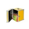 Portapizze Rigido In Plastica Alveolare, Di Dimensioni 440 X 400 X 520 Mm -Vendite GATRODOMUS portapizze rigido 35x35x48