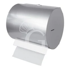 Portarotolo Carta Orizzontale A Muro In Inox Ø 300 Mm X H 330 Mm