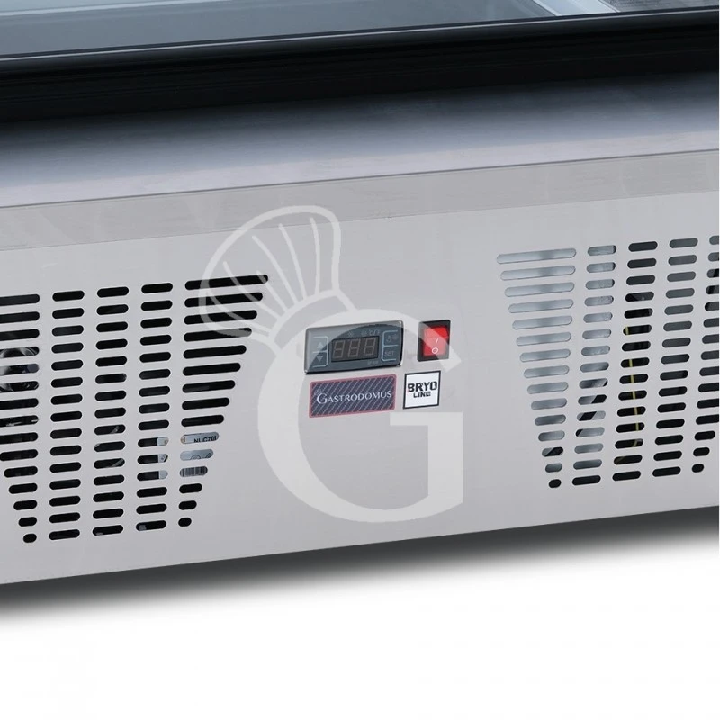 Refrigeratore Da Banco -18/-25°C - L 865 Mm X P 735 Mm X H 440 Mm, Completo Di 8 Bacinelle 11 Refrigeratore Da Banco -18/-25°C - L 865 Mm X P 735 Mm X H 440 Mm, Completo Di 8 Bacinelle - immagine 9