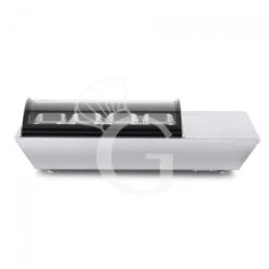 Refrigeratore Da Banco +2/+12°C - L 1950 Mm X P 475 Mm X H 320/350 Mm, Completo Di 8 Bacinelle