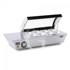 Refrigeratore Da Banco +2/+12°C - L 1950 Mm X P 475 Mm X H 320/350 Mm, Completo Di 8 Bacinelle -Vendite GATRODOMUS refrigeratore da banco 212c l 1950 mm x p 475 mm x h 320350 mm 4