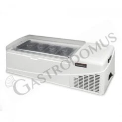 Refrigeratore Da Banco Per Gelato 0/-22°C - L 1255 Mm X P 525 Mm X H 360 Mm