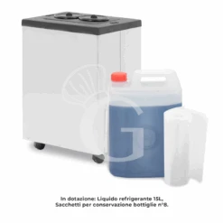 Abbattitore Per Vino Con Ruote Elettrico 2 Bottiglie L 500 Mm X P 370 Mm X H 720 Mm -Vendite GATRODOMUS refrigeratore di bottiglie con armadietto capacita 2 bottiglie dimensioni l 500 mm x p 370 mm x h 720 mm 5