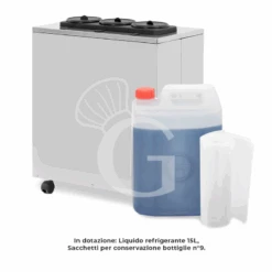 Abbattitore Per Vino Con Ruote Elettrico 3 Bottiglie L 630 Mm X P 370 Mm X H 720 Mm -Vendite GATRODOMUS refrigeratore di bottiglie con armadietto capacita 3 bottiglie dimensioni l 630 mm x p 370 mm x h 720 mm 6