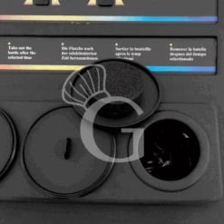 Abbattitore Per Vino Da Banco Elettrico 3 Bottiglie L 555 Mm X P 505 Mm X H 460 Mm 16 Abbattitore Per Vino Da Banco Elettrico 3 Bottiglie L 555 Mm X P 505 Mm X H 460 Mm -Vendite GATRODOMUS refrigeratore di bottiglie da banco capacita 3 bottiglie dimensioni l 550 mm x p 503 mm x h 429 mm 5