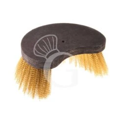 Ricambio Spazzolone Mezzaluna In Ottone - L 150 X P 100 X H 80 Mm