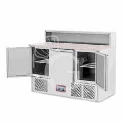 Saladette Refrigerata 3 Porte, Temperatura +2°C/+ 8°C, Piano In Granito 14 Saladette Refrigerata 3 Porte, Temperatura +2°C/+ 8°C, Piano In Granito -Vendite GATRODOMUS saladette refrigerata 3 porte temperatura 2c 8c piano in granito 3