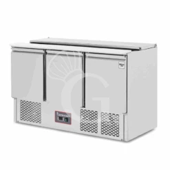Saladette Refrigerata 3 Porte, Temperatura +2°C/+8°C, Coperchio In Acciaio Inox 9 Saladette Refrigerata 3 Porte, Temperatura +2°C/+8°C, Coperchio In Acciaio Inox -Vendite GATRODOMUS saladette refrigerata 3 porte temperatura 2c8c coperchio in acciaio inox 1