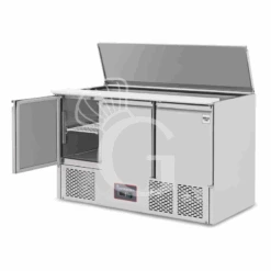 Saladette Refrigerata 3 Porte, Temperatura +2°C/+8°C, Coperchio In Acciaio Inox 11 Saladette Refrigerata 3 Porte, Temperatura +2°C/+8°C, Coperchio In Acciaio Inox -Vendite GATRODOMUS saladette refrigerata 3 porte temperatura 2c8c coperchio in acciaio inox 3