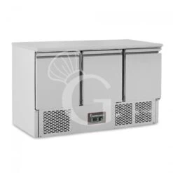 Saladette Refrigerata 3 Porte, Temperatura +2°C/+8°C, Piano In Inox -Vendite GATRODOMUS saladette refrigerata 3 porte temperatura 2c8c piano in inox 2