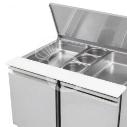 Saladette Refrigerata Con 2 Porte, Temperatura +2°C/+8°C, Coperchio In Inox 11 Saladette Refrigerata Con 2 Porte, Temperatura +2°C/+8°C, Coperchio In Inox -Vendite GATRODOMUS saladette refrigerata con 2 porte temperatura 2c8c coperchio in inox 4