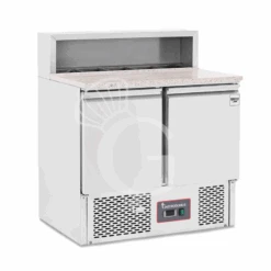 Saladette Refrigerata Con 2 Porte, Temperatura +2°C/+8°C, Piano In Granito -Vendite GATRODOMUS saladette refrigerata con 2 porte temperatura 2c8c piano in granito 2