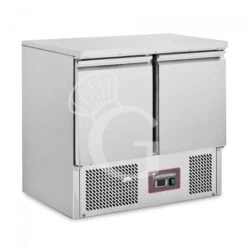 Saladette Refrigerata Statica Con 2 Porte, Temperatura +2°C/+8°C, Piano In Acciaio Inox -Vendite GATRODOMUS saladette refrigerata statica con 2 porte temperatura 2c8c piano in acciaio inox 2