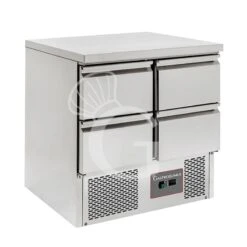 Saladette Refrigerazione Statica Con 4 Cassetti, Piano In Inox E Temperatura +2°C/+8°C 8 Saladette Refrigerazione Statica Con 4 Cassetti, Piano In Inox E Temperatura +2°C/+8°C -Vendite GATRODOMUS saladette refrigerazione statica con 4 cassetti piano in inox e temperatura 2c8c 2