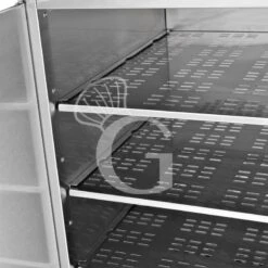 Scaldapiatti Con 3 Ripiani Per Piatti Con Diametro Massimo Di 290 Mm - Dimensioni L 350 X P 530 X H 770 Mm -Vendite GATRODOMUS scaldapiatti con 3 ripiani dimensioni l 350 x p 530 x h 770 mm 4