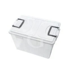 Scatola Stoccaggio In Polipropilene Trasparente L 580 Mm X P 380 Mm X H 380 Mm 60 LT