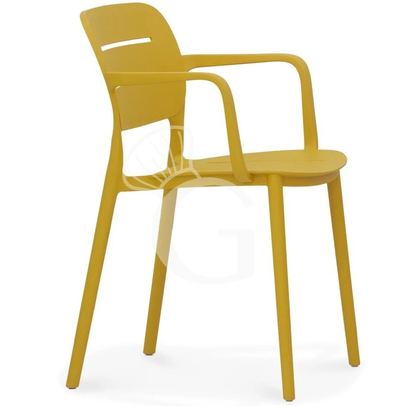 Sedia Con Struttura, Seduta E Schienale In Polipropilene 3 Sedia Con Struttura, Seduta E Schienale In Polipropilene