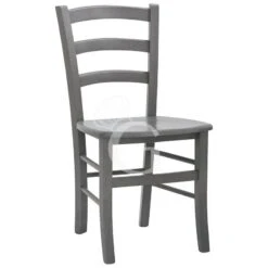 Sedia Country Con Struttura Seduta E Schienale In Legno