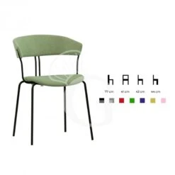 Sedia David Con Struttura In Metallo Verniciato Seduta E Schienale In Tessuto -Vendite GATRODOMUS sedia david con struttura in metallo verniciato seduta e schienale in tessuto 2