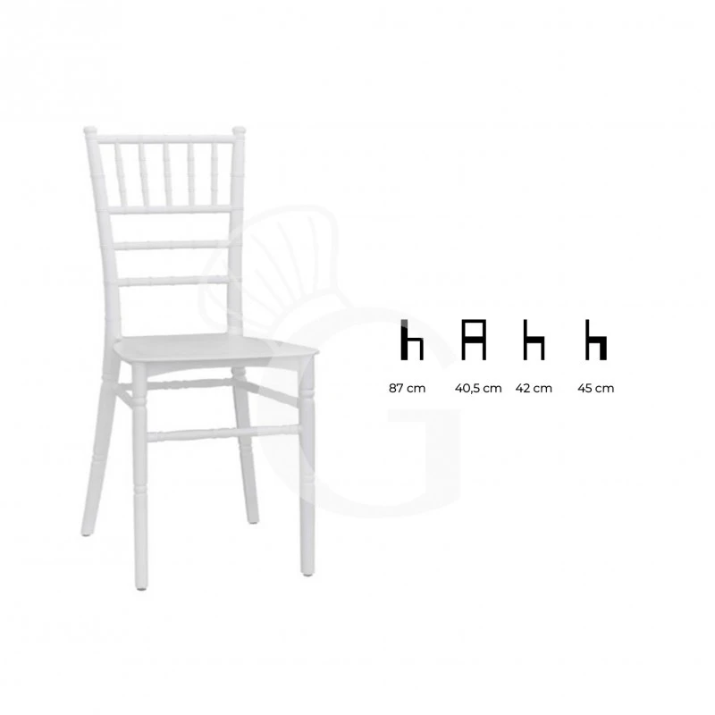 Sedia Ellen Con Struttura, Seduta E Schienale In Polipropilene 4 Sedia Ellen Con Struttura, Seduta E Schienale In Polipropilene - immagine 2