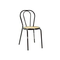 Sedia Ginevra Con Struttura In Acciaio Verniciato E Seduta In Polipropilene