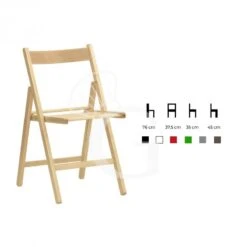 Sedia Con Struttura Pieghevole In Legno Di Faggio 7 Sedia Con Struttura Pieghevole In Legno Di Faggio -Vendite GATRODOMUS sedia marina con struttura seduta e schienale in propilene con fibra di vetro 2